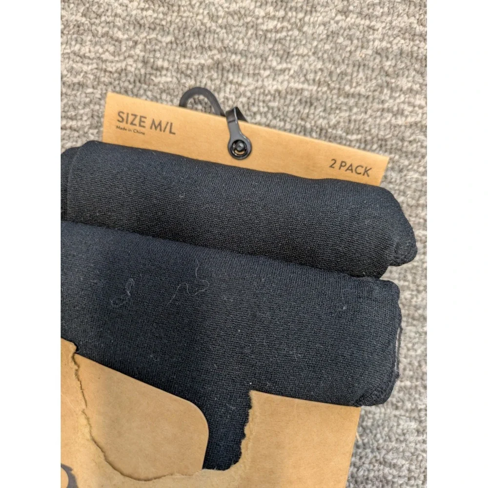 NEW Born Fleece Lined Leggings Women's M/L‎ Black 2 Pack Super Soft